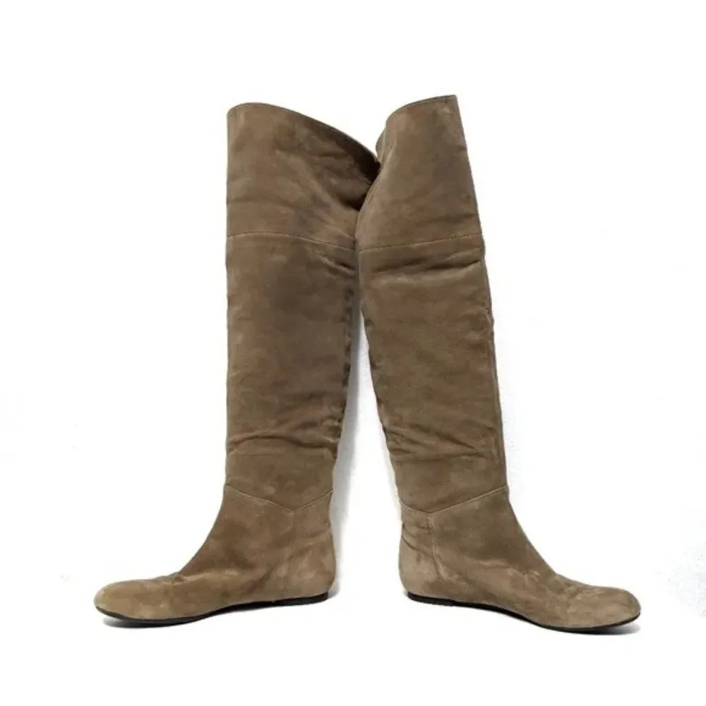 SAM EDELMAN Suede Over Knee Jackson Boots 6.5